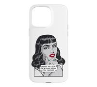 Carcasa para iPhone 15 Pro MAX A Pesar de la Mirada en mi Cara, todavía estás Hablando de Arte Pop