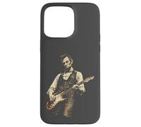 Carcasa para iPhone 15 Pro MAX Abraham Lincoln Guitarra Retro Vintage Historia de la música