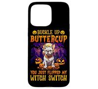 Carcasa para iPhone 15 Pro MAX Abróchate el botón Buttercup You Just Flipped My Witch