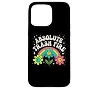 Carcasa para iPhone 15 Pro MAX Absoluto Trash Fire Sarcástico Humor Dicho