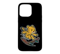 Carcasa para iPhone 15 Pro MAX Acción De Dibujos Animados Patín De Guepar