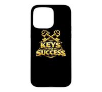 Carcasa para iPhone 15 Pro MAX Agente de Bienes raíces Agente de Ventas Keys to Success