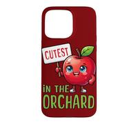 Carcasa para iPhone 15 Pro MAX Al recolector de Manzanas más Lindo del huerto le Encanta Recoger Manzanas a los niños