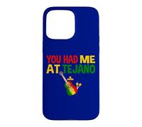 Carcasa para iPhone 15 Pro MAX Amante de la música Mexicana Guitarra Me tuviste en Tejano