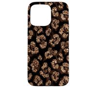 Carcasa para iPhone 15 Pro MAX Amarillo Marrón Leopardo Luxe Animal Spot Elegante Diseño Glam