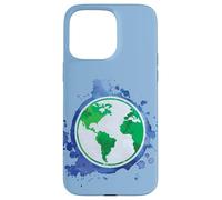 Carcasa para iPhone 15 Pro MAX Ambientalista Arte Globo Diseño Y Sostenibilidad Tierra