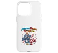Carcasa para iPhone 15 Pro MAX América Brilla a través de Nosotros Diseño del 250 Aniversario