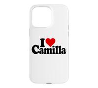 Carcasa para iPhone 15 Pro MAX Amo CORAZÓN Camilla