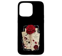 Carcasa para iPhone 15 Pro MAX An Enduring Trace Dark Academia Gothic Bleeding Rose Vintage