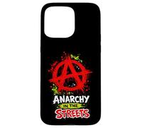 Carcasa para iPhone 15 Pro MAX Anarquía en Las Calles - Anarquista Punk Rock audaz