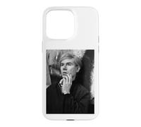 Carcasa para iPhone 15 Pro MAX Andy Warhol Artista Cineasta Icono Cultural 1965 Foto