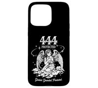 Carcasa para iPhone 15 Pro MAX Angel Number 444 Protegido Etéreo Angelcore Estética