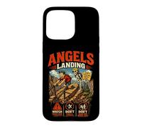 Carcasa para iPhone 15 Pro MAX Angels Landing Zion Seguridad para Excursionistas