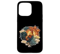 Carcasa para iPhone 15 Pro MAX Animal Gallo del Zodiaco Chino