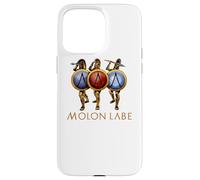 Carcasa para iPhone 15 Pro MAX Antigua Grecia - Molon Labe - Batalla de Las Termópilas - Esparta