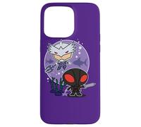 Carcasa para iPhone 15 Pro MAX Aquaman Movie Chibi Black Manta and Ocean Master
