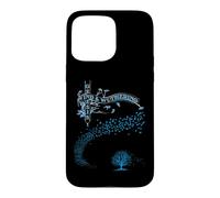 Carcasa para iPhone 15 Pro MAX Árbol Azul con la Parte Trasera Completa de Genesis Wind and Wuthering