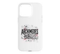 Carcasa para iPhone 15 Pro MAX Arquímedes Ingeniero en física matemática Geometría Griega