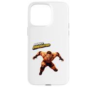 Carcasa para iPhone 15 Pro MAX Arte de acción de Ring Predator Savage Wrestling