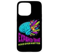 Carcasa para iPhone 15 Pro MAX Arte de Hongos cristalinos Coloridos del Cerebro anatómico Surrealista