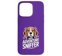 Carcasa para iPhone 15 Pro MAX Arte del Caminante de la Nariz del Perro rastreador de la