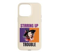 Carcasa para iPhone 15 Pro MAX Arte Pinup Vintage de Brujas de Stirring Up Trouble