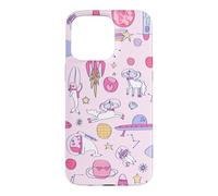Carcasa para iPhone 15 Pro MAX Astronauta Narval Mapache Unicornio UFO Ciencia ficción Nave Espacial Galaxia
