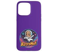 Carcasa para iPhone 15 Pro MAX Astronut Lindo Cacahuete En Espacio Galaxia Astronauta Juego de Palabras