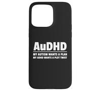 Carcasa para iPhone 15 Pro MAX AuDHD Autismo TDAH Mentes neurodivergentes