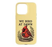 Carcasa para iPhone 15 Pro MAX Aves al Amanecer Cardenal Birdwatching Birdwatching