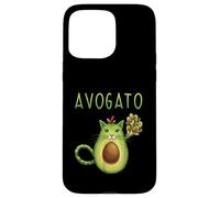 Carcasa para iPhone 15 Pro MAX Avogato Cinco De Mayo Regalo Cinco De Meow Avogato Cat Aguacate