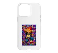 Carcasa para iPhone 15 Pro MAX Back to The 90s Teddy Bear Retro Nostalgia