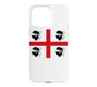 Carcasa para iPhone 15 Pro MAX Bandera de Cerdeña Italia 4 Moros Cerdeña