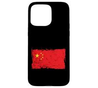 Carcasa para iPhone 15 Pro MAX Bandera de China en Aspecto Usado