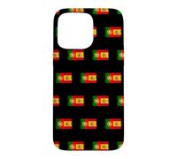 Carcasa para iPhone 15 Pro MAX Bandera España Portugal Orgullo Aficionado Español Portugués