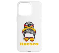 Carcasa para iPhone 15 Pro MAX Bandera Española Señora España Huesca