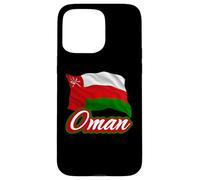 Carcasa para iPhone 15 Pro MAX Bandera patriótica de Omán para Hombres, Mujeres y niños