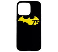 Carcasa para iPhone 15 Pro MAX Batman 75 Logo Yellow