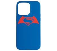 Carcasa para iPhone 15 Pro MAX Batman v Superman Simple Red Logo
