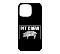 Carcasa para iPhone 15 Pro MAX BBQ Barbeque The Best PitMaster Companion. The Pit Crew