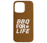 Carcasa para iPhone 15 Pro MAX BBQ Lover For Life Grill Entusiasta Pasión