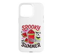 Carcasa para iPhone 15 Pro MAX Bebida de Mano Spooky Summer Watermelon Skeleton