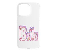 Carcasa para iPhone 15 Pro MAX Bella - Nombre Personalizado para niñas y Mujeres