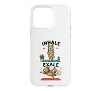 Carcasa para iPhone 15 Pro MAX Berger Picard Haciendo Yoga inhalar - exale DIGOR Divertido