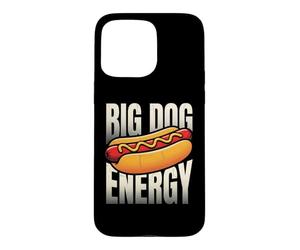 Carcasa para iPhone 15 Pro MAX Big Dog Energy - Perro Caliente Que Dice Glizzy Meme Food Hot Dogs