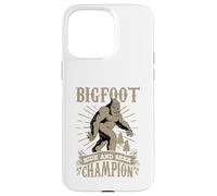 Carcasa para iPhone 15 Pro MAX Bigfoot Hide & S hampion - Yeti Sasquatch Hombres, Mujeres Niños