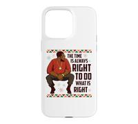 Carcasa para iPhone 15 Pro MAX Black History King Dad Hombres Mujeres Niños Niños Niñas
