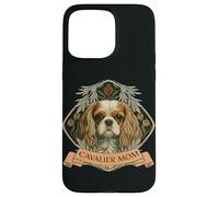 Carcasa para iPhone 15 Pro MAX Blenheim Cavalier King Charles Spaniel Mamá
