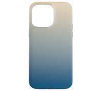 Carcasa para iPhone 15 Pro MAX Blue Beige Gradient Aesthetic - Minimalist Ombre Design for