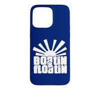 Carcasa para iPhone 15 Pro MAX Boatin and Floatin Summer Lake River Cruise - Camiseta náutica